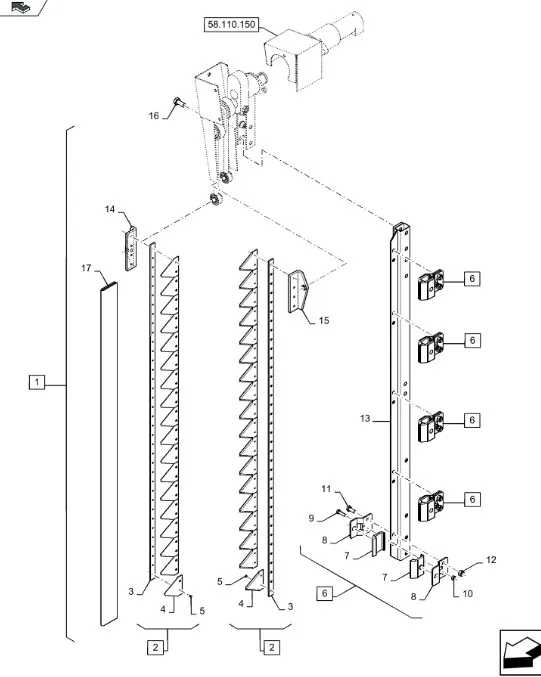 3266201 - кронштейн